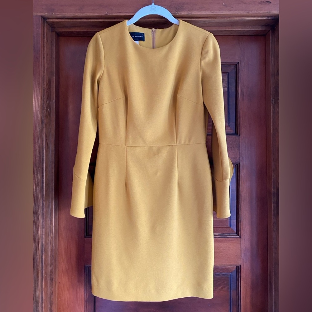 Elegant Mustard Yellow Dress